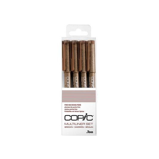 Copic Multiliner 4 Set Brown