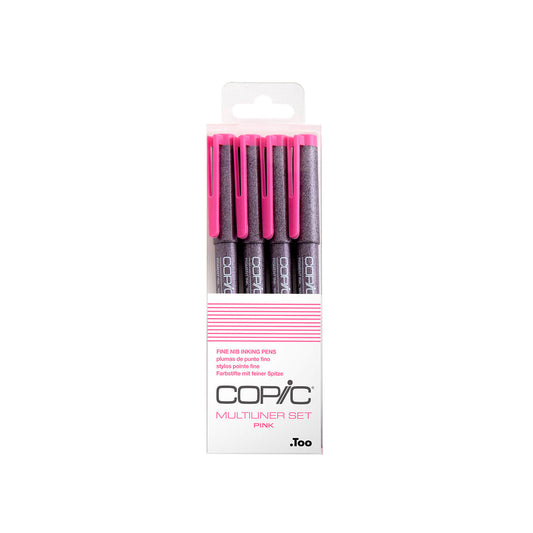Copic Multiliner 4 Set Pink