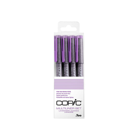 Copic Multiliner 4 Set Lavender