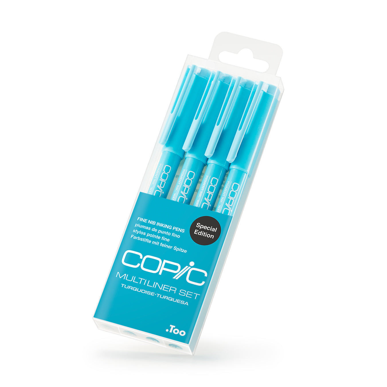 Copic Multiliner 4 Set Turquoise Limited Edition