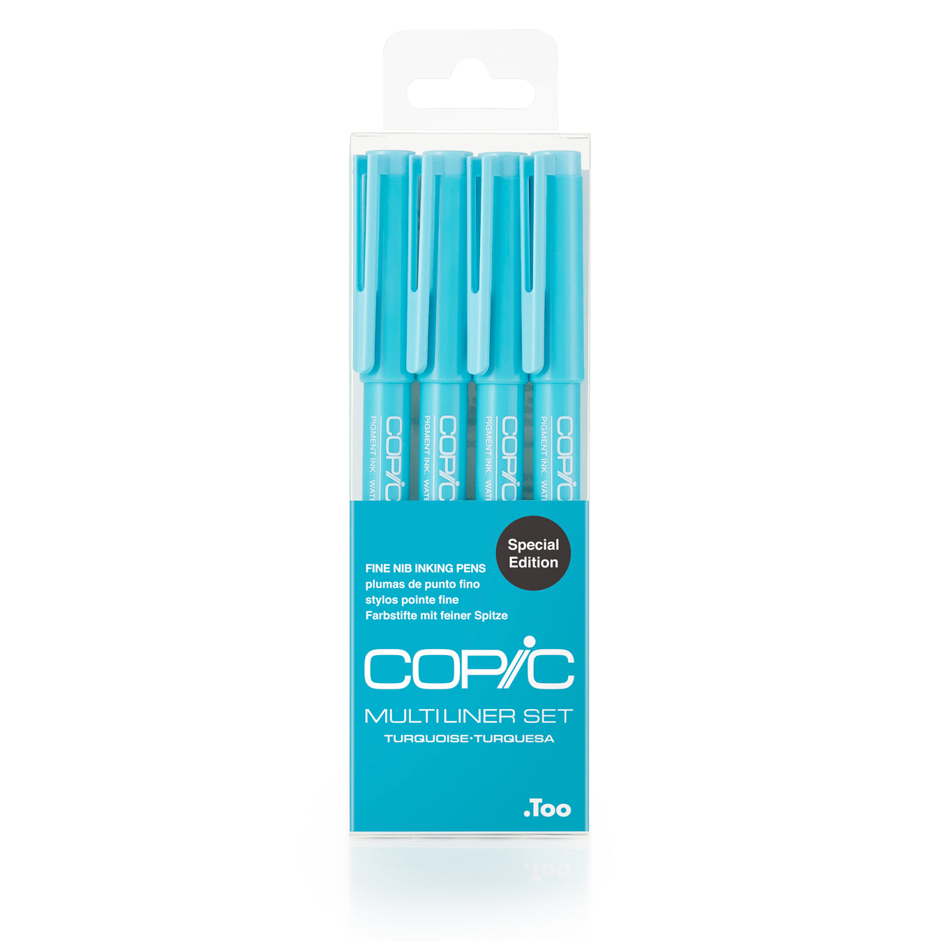 Copic Multiliner 4 Set Turquoise Limited Edition