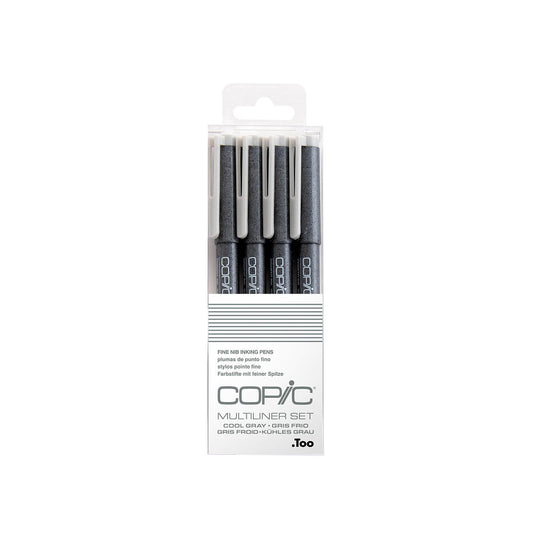 Copic Multiliner 4 Set Light Grey